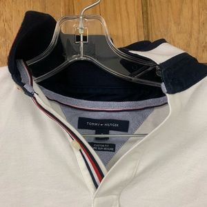 White Tommy Hilfiger polo
